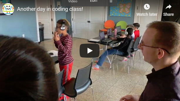 A Day in Coding Class: Timelapse