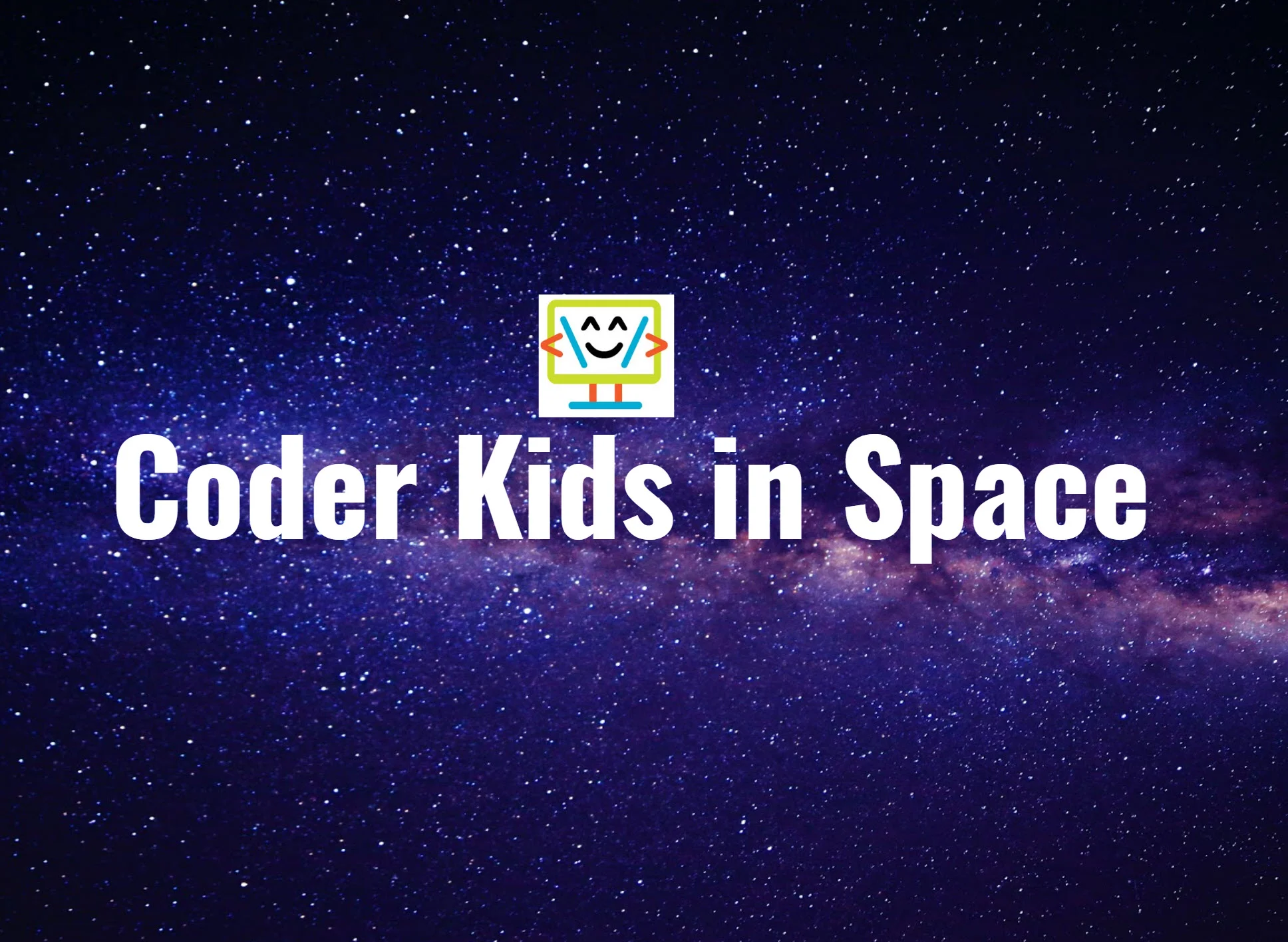 Coder Kids in Space! Fall 2019 Theme