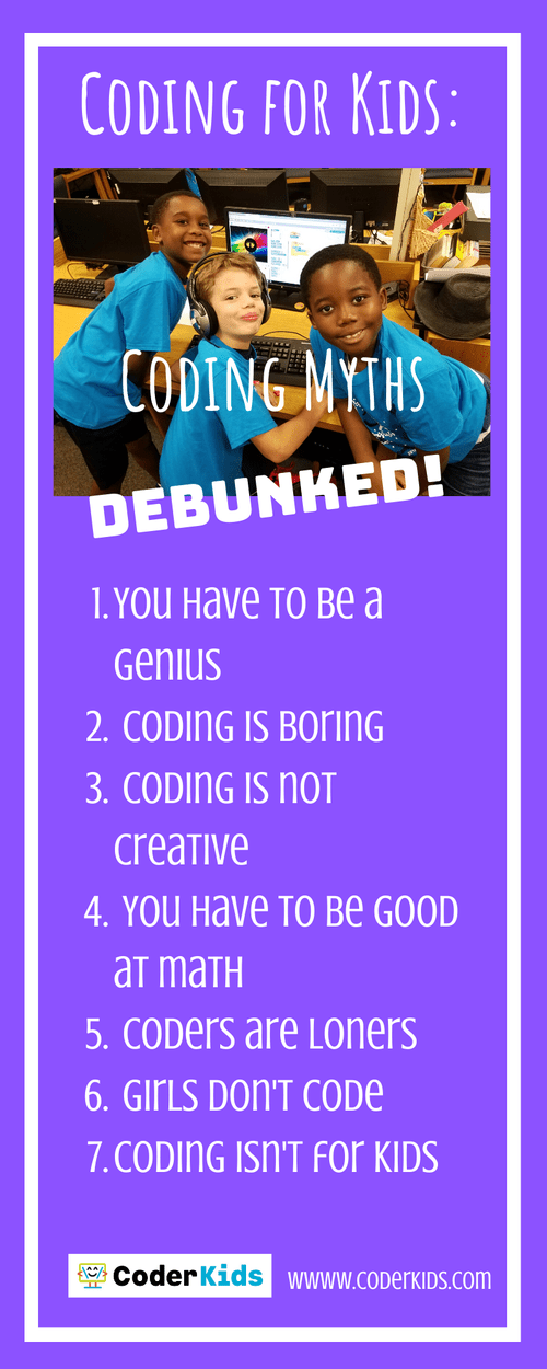 7 Myths About Coding - Don't Believe the Haters! | Coder Kids