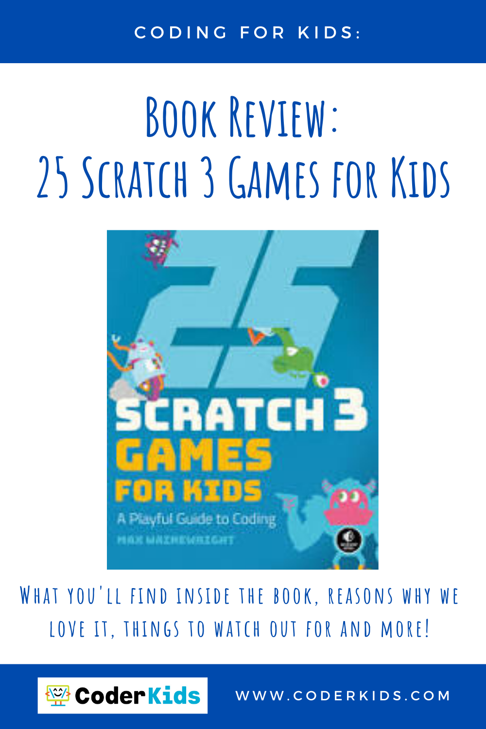 25 Scratch 3 Games for Kids Book Review | Coder Kids