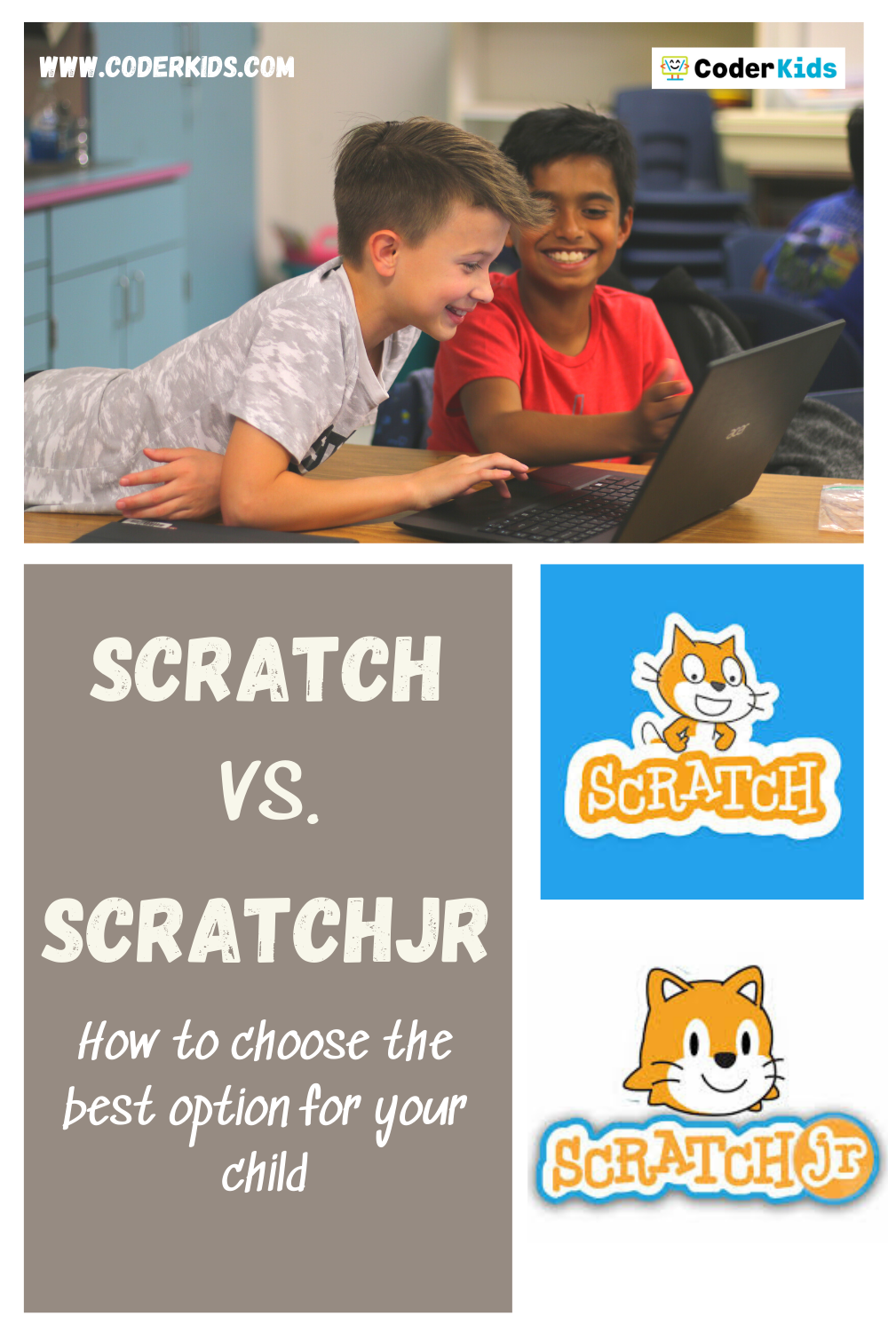 What is the difference between scratch and ScratchJr?