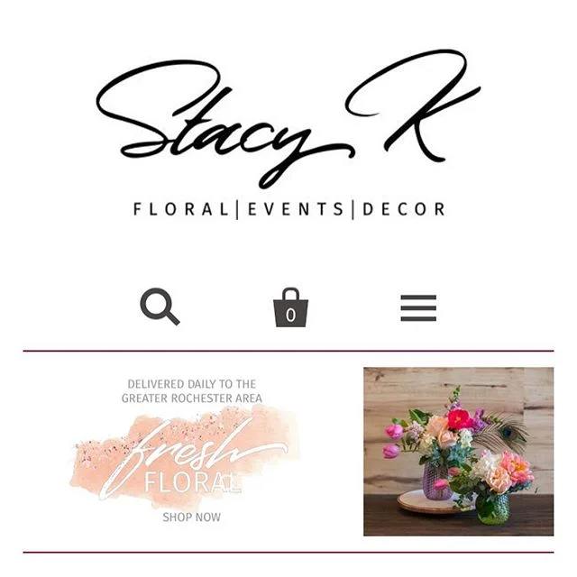 Head over to @stacykfloral for some fresh Spring vibes 😍 new slides added to the website today!