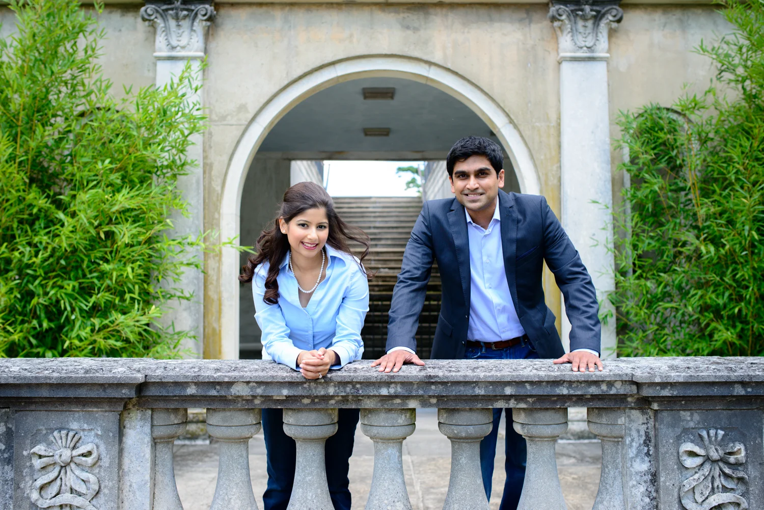 Nithin & Prerana's Engagement Shoot - Longwood Gardens, PA