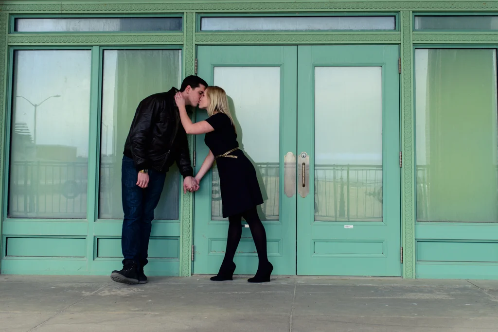 John & Liz Engagement shoot, Asbury Park NJ
