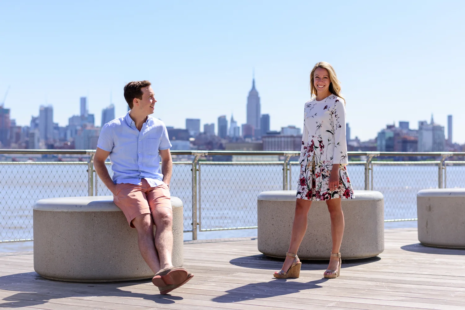 Jackie & Eric's Engagement Session:  Hoboken, NJ