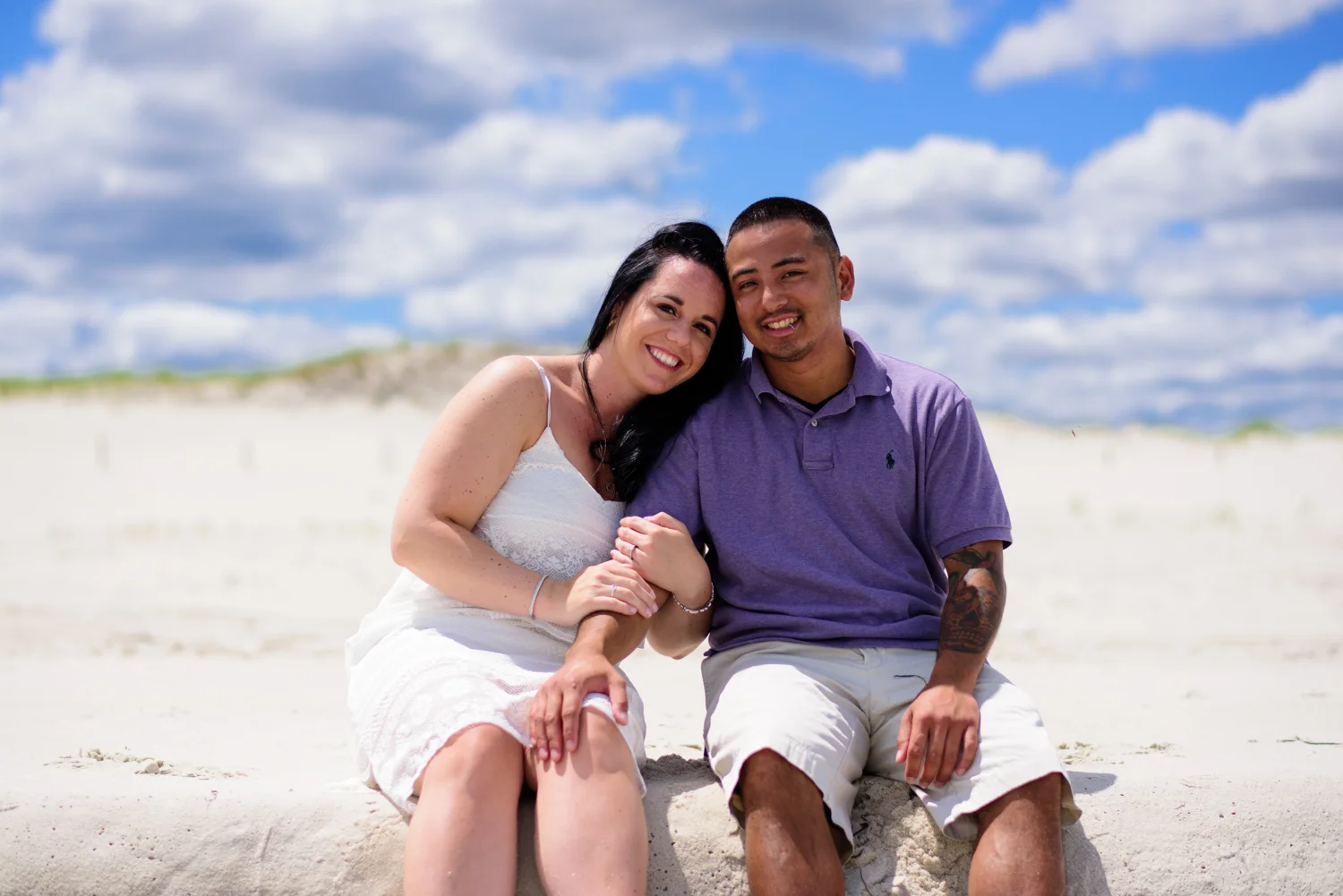 Amanda & John's Engagement Shoot:  Island Beach State Park