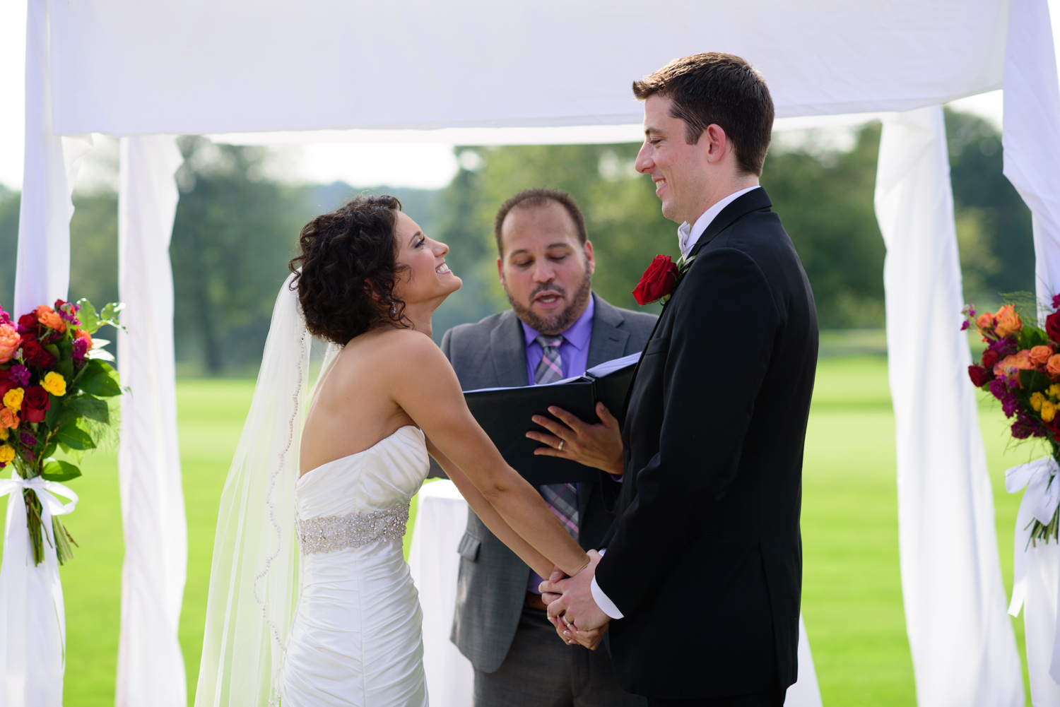 Tracy & Rob's Wedding Day:  Hillendale CC, Maryland