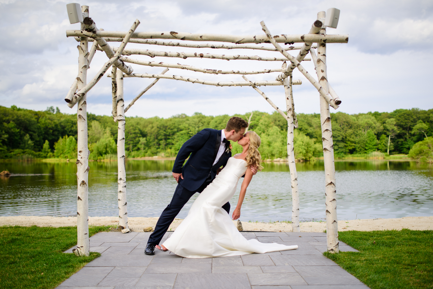 Jackie & Eric's Wedding Day: Rock Island Lake Club, NJ