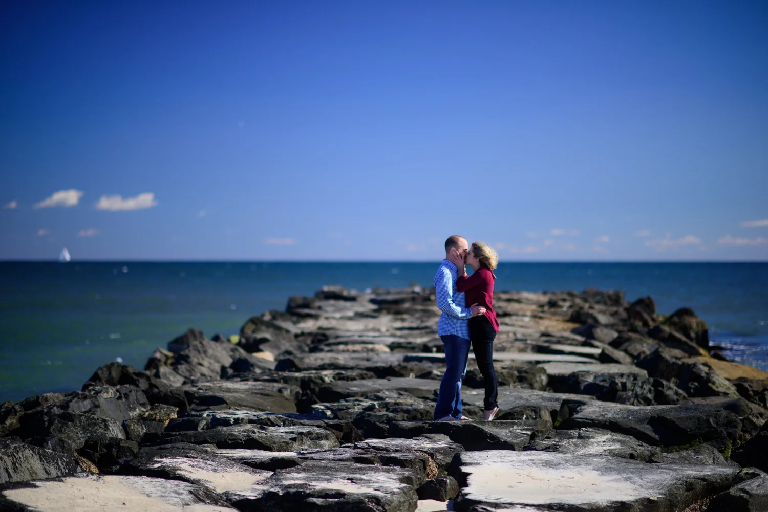 Nicki & Marc's Engagement Shoot: Avon by the Sea, NJ