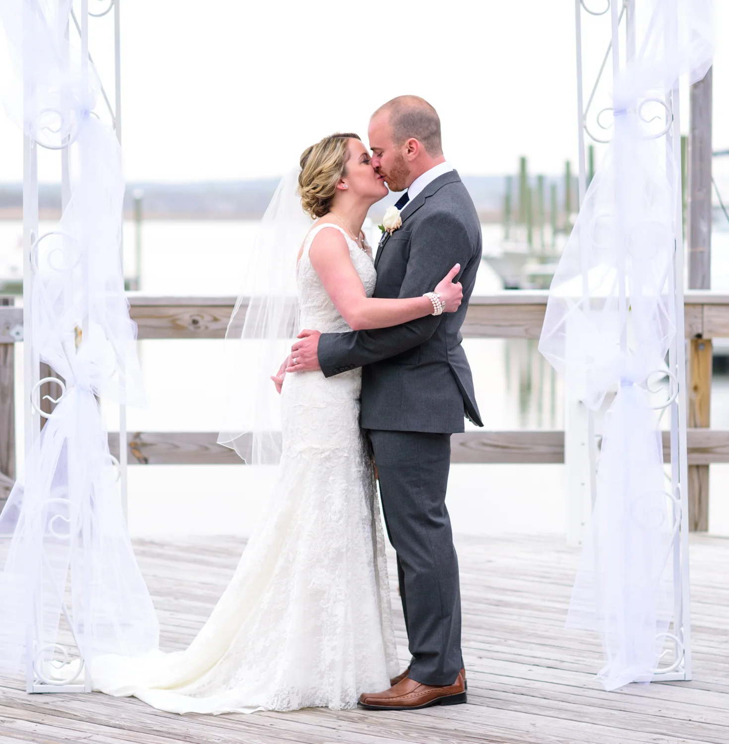 Nicki & Marc's Wedding Day: Channel Club, NJ