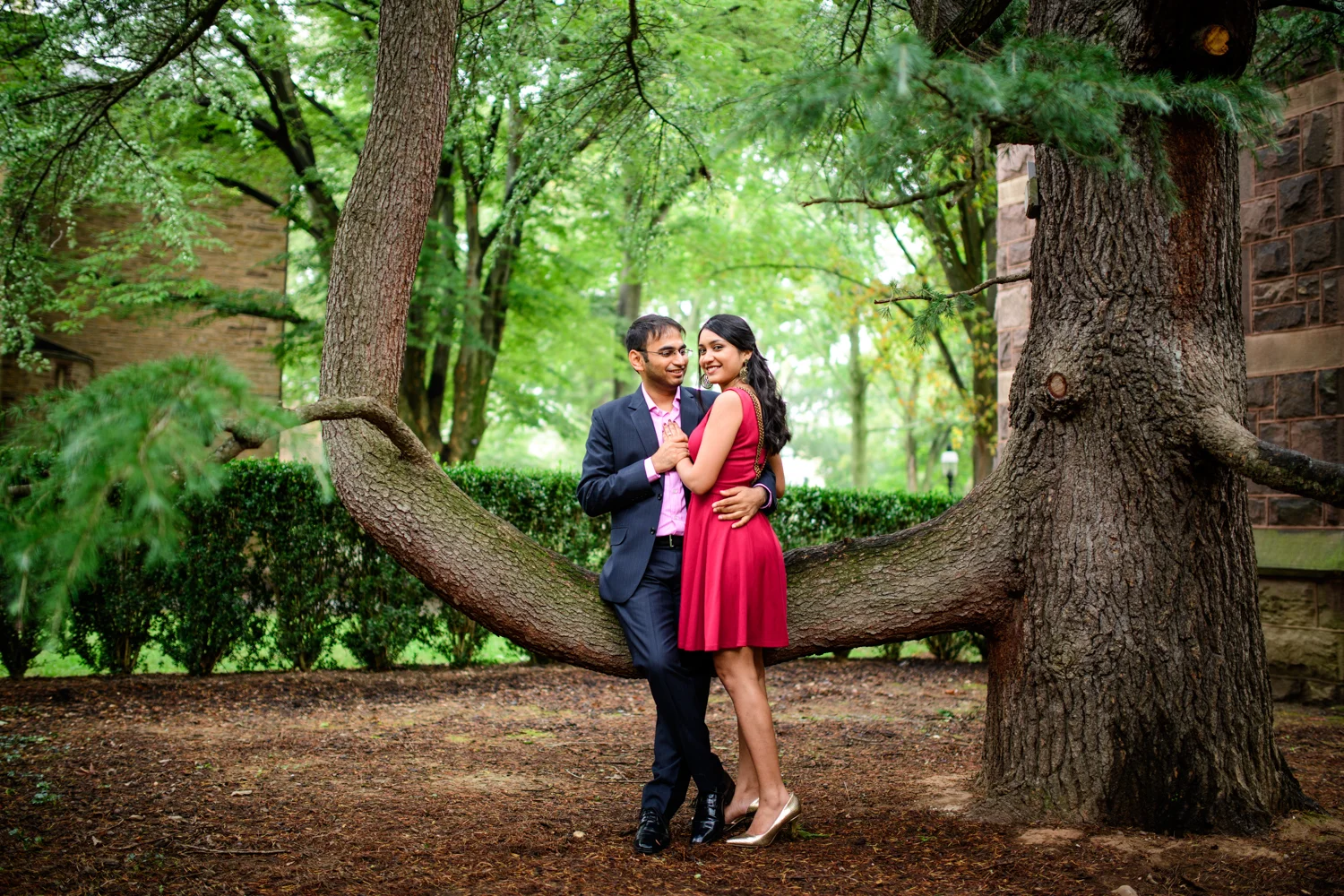 Mugdha & Aatish's Engagement Shoot:  Princeton, NJ