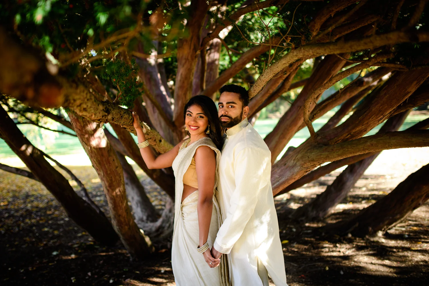 Raina & Sharath's Engagement Shoot: Skylands Manor, NJ