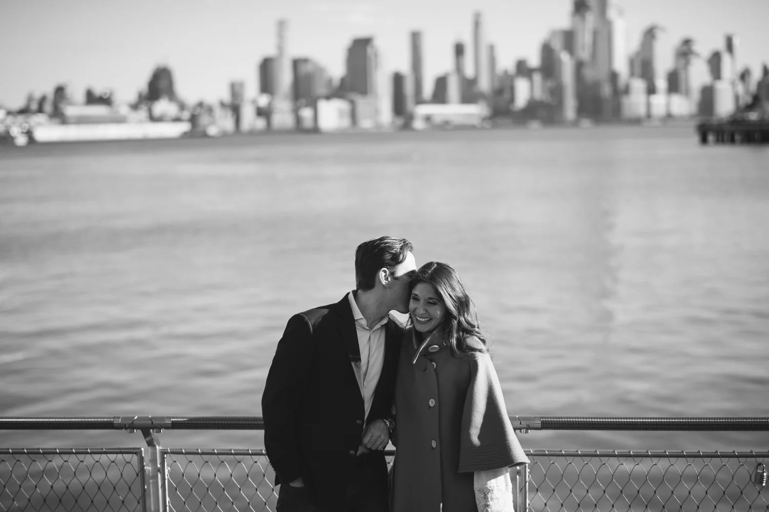 Lara & Dustin's Engagement Shoot: Hoboken, NJ