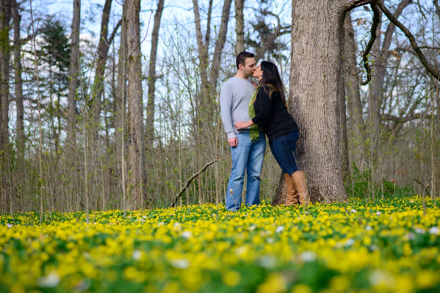 Lindsay & Rob's Engagement Shoot, Dukes Farm, Hillsborough NJ