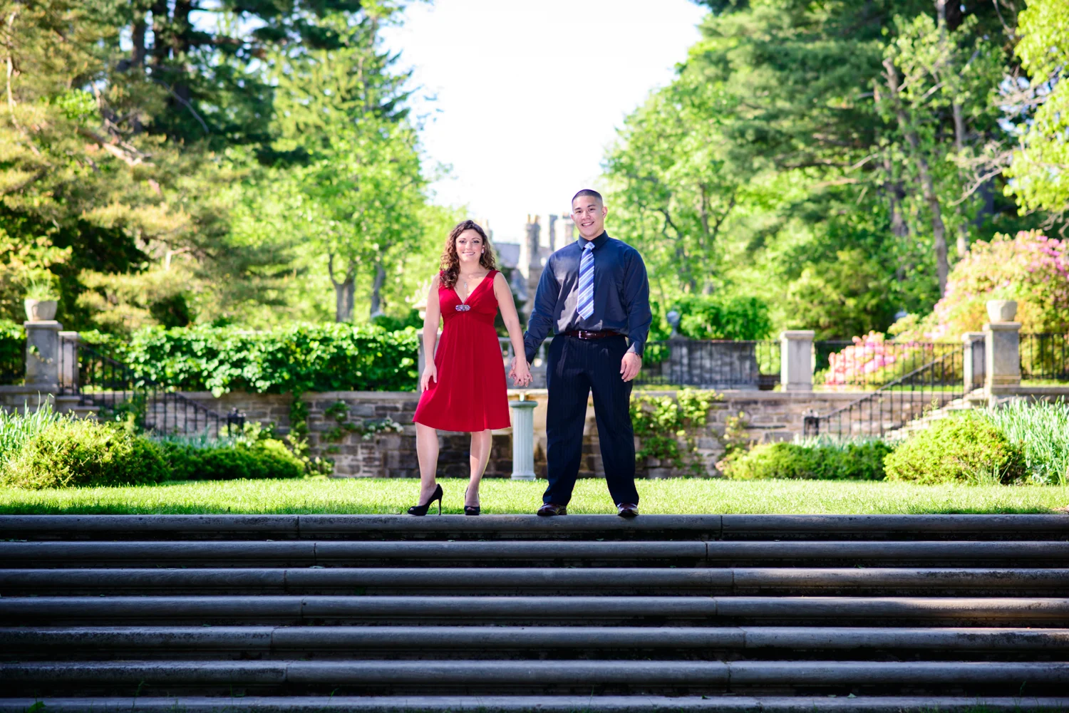 John & Kate's Engagement Shoot - Skylands Manor, NJ