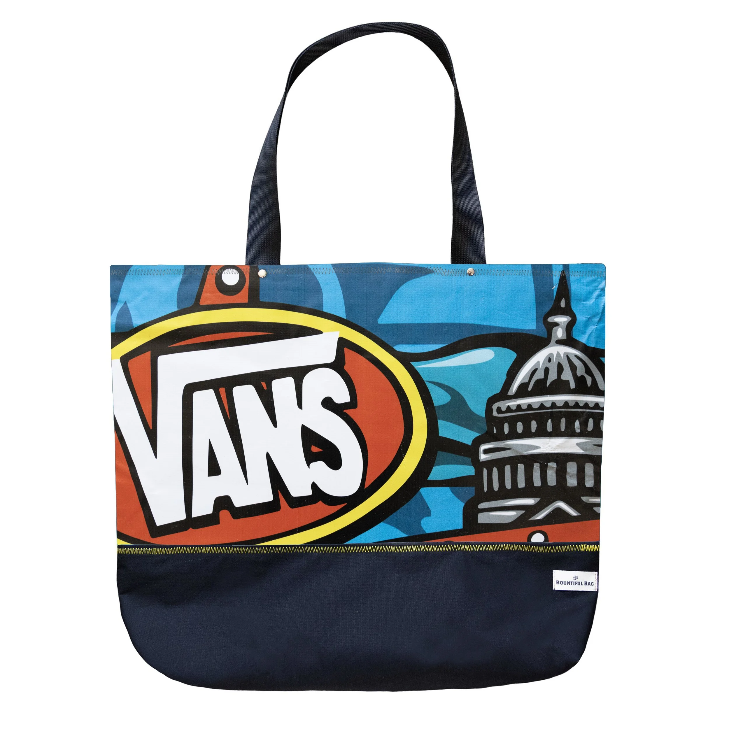 WARPED TOUR LONG BEACH / BOUNTIFUL JUMBO TOTE "CAPITOL V"