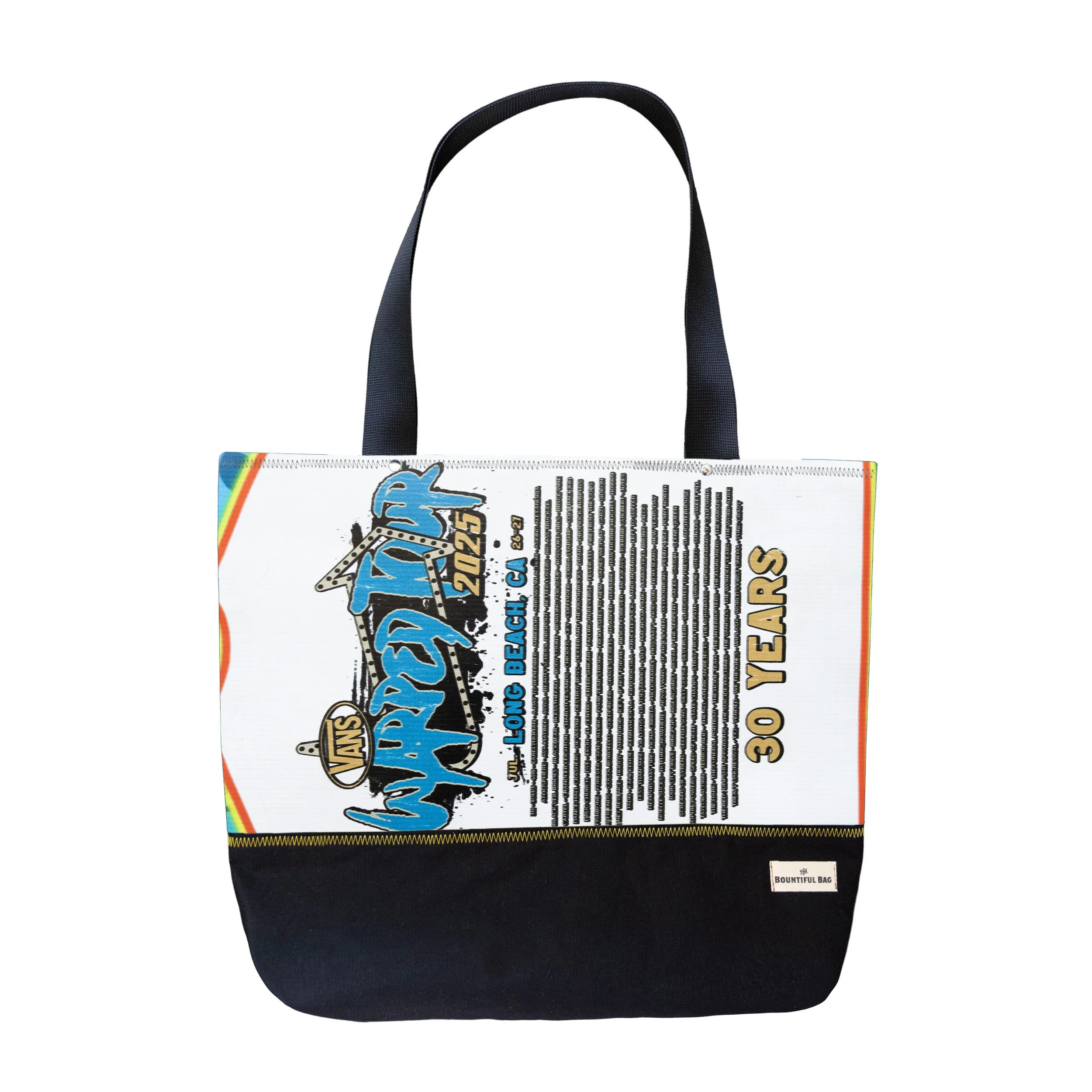 WARPED TOUR LONG BEACH 2025 / BOUNTIFUL CLASSIC TOTE "BOAT LINEUP"