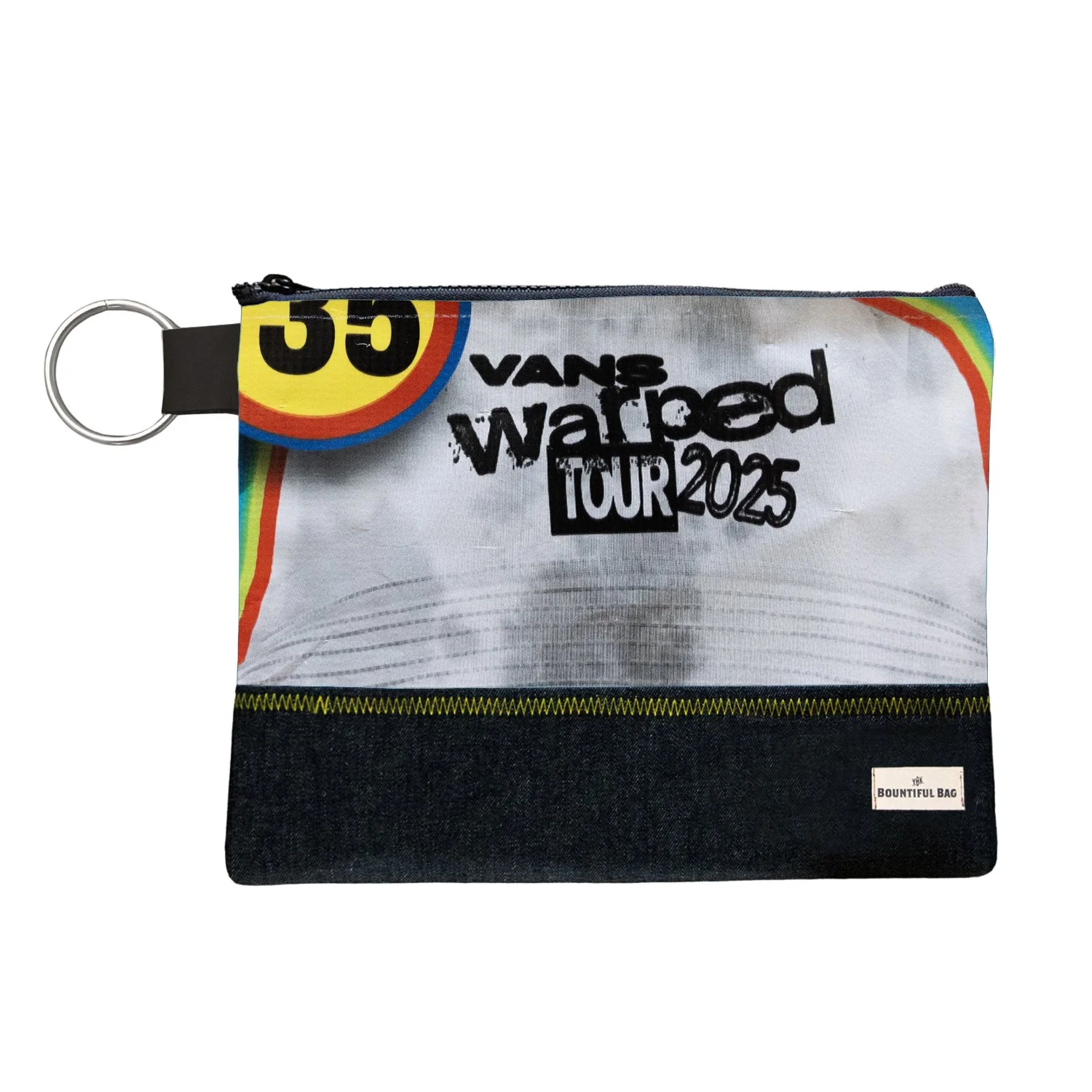 WARPED TOUR LONG BEACH 2025 / BOUNTIFUL ZIPPERED POUCH "DOLL's FINS"