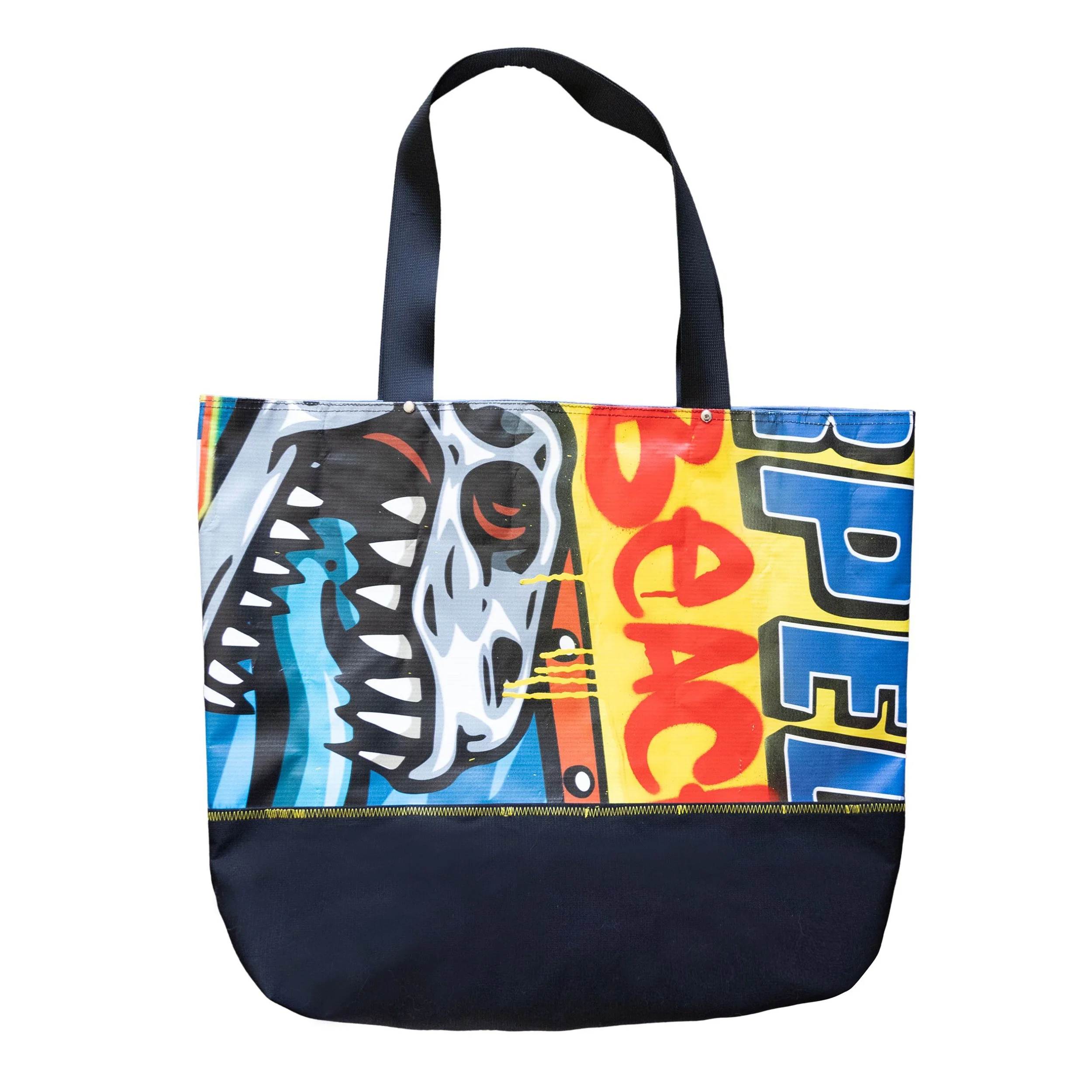 WARPED TOUR LONG BEACH / BOUNTIFUL JUMBO TOTE "LIFE'S A LONG BEACH"