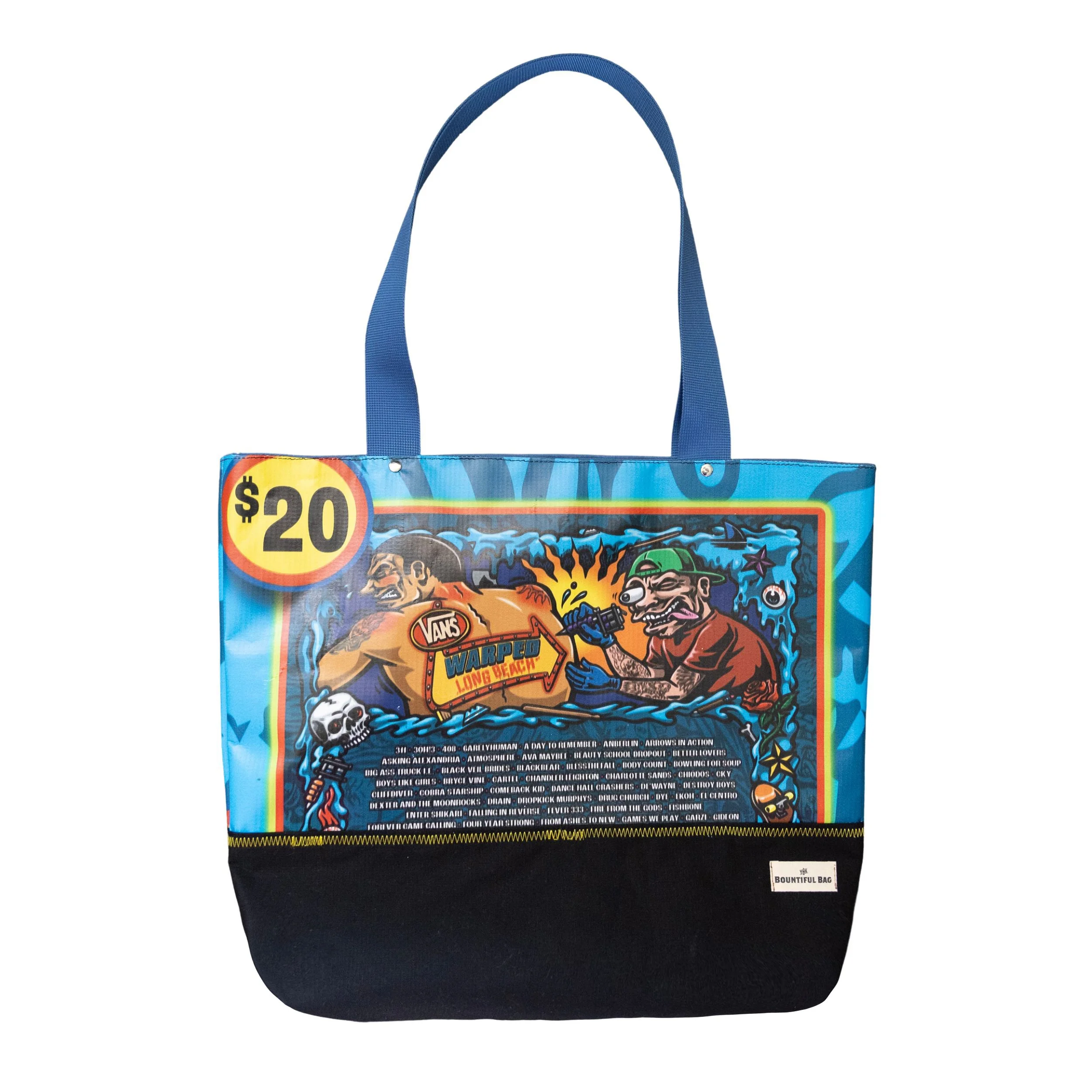 WARPED TOUR LONG BEACH 2025 / BOUNTIFUL CLASSIC TOTE "EL POSTER"