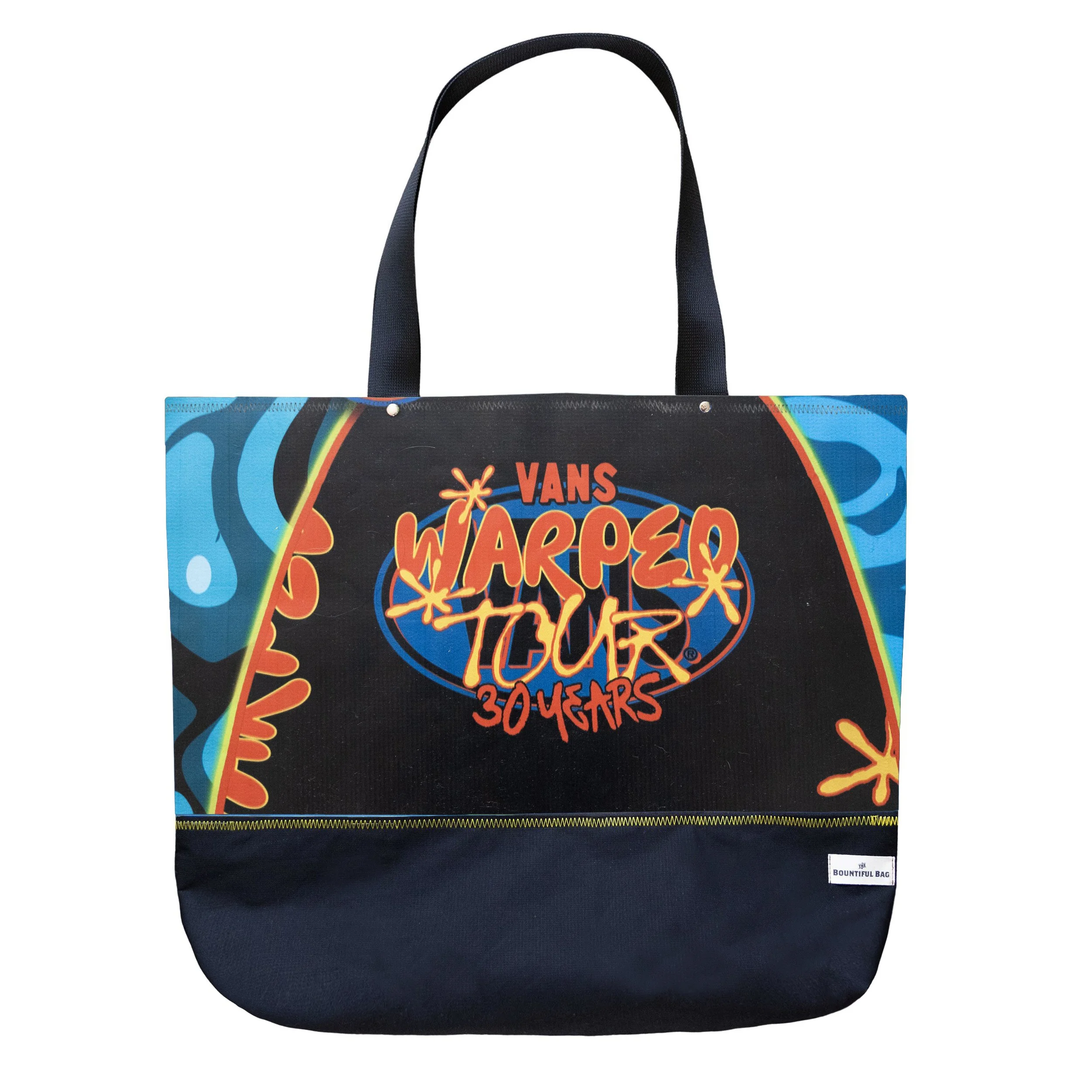 WARPED TOUR LONG BEACH / BOUNTIFUL JUMBO TOTE "MOTORBOAT"