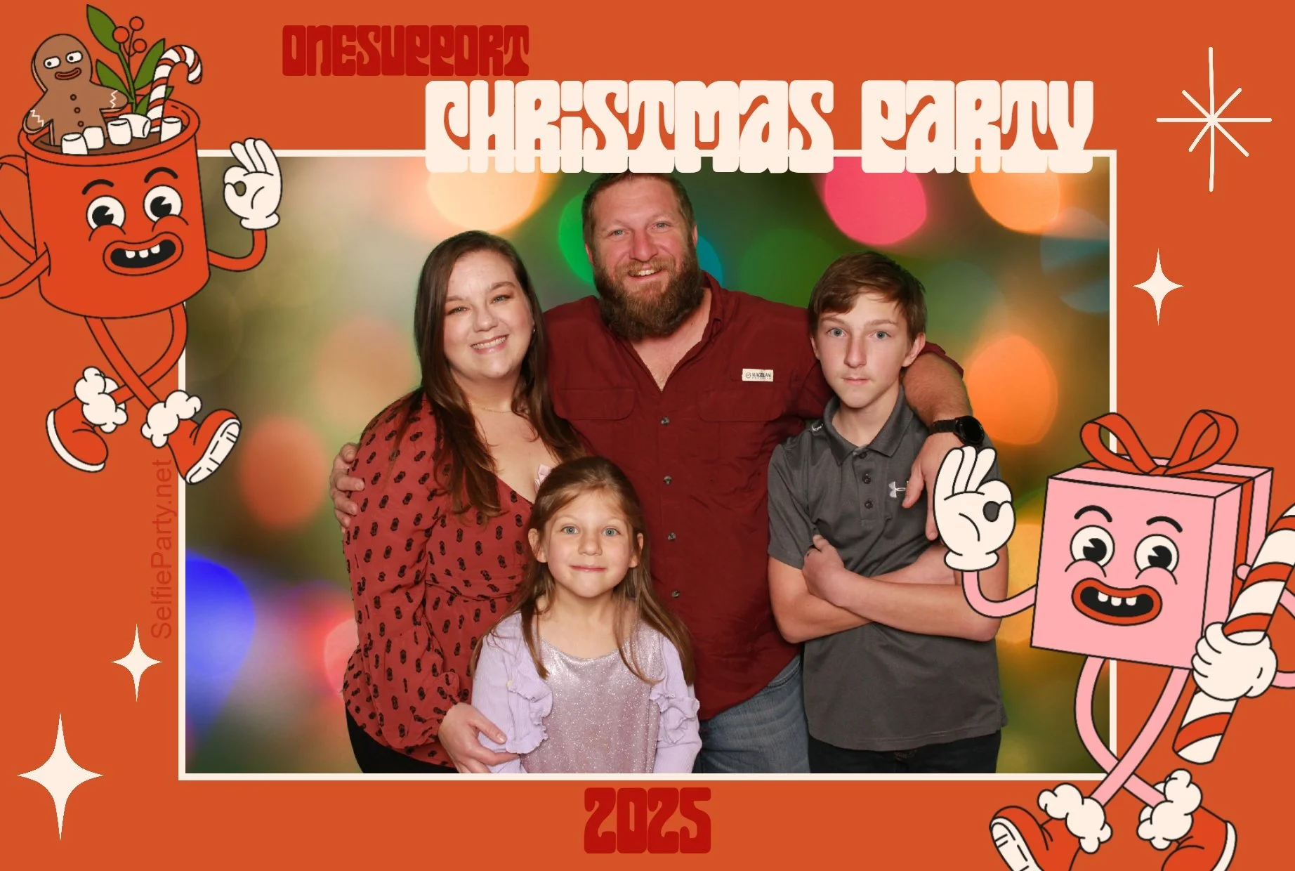 Christmas Party Photobooth Rental