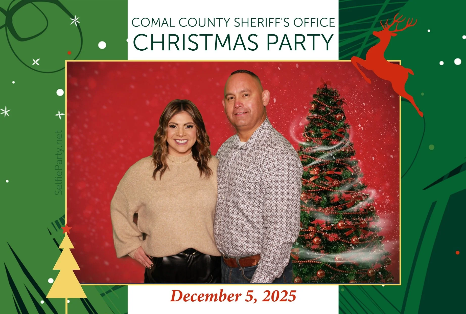 Christmas Party Photobooth Rental