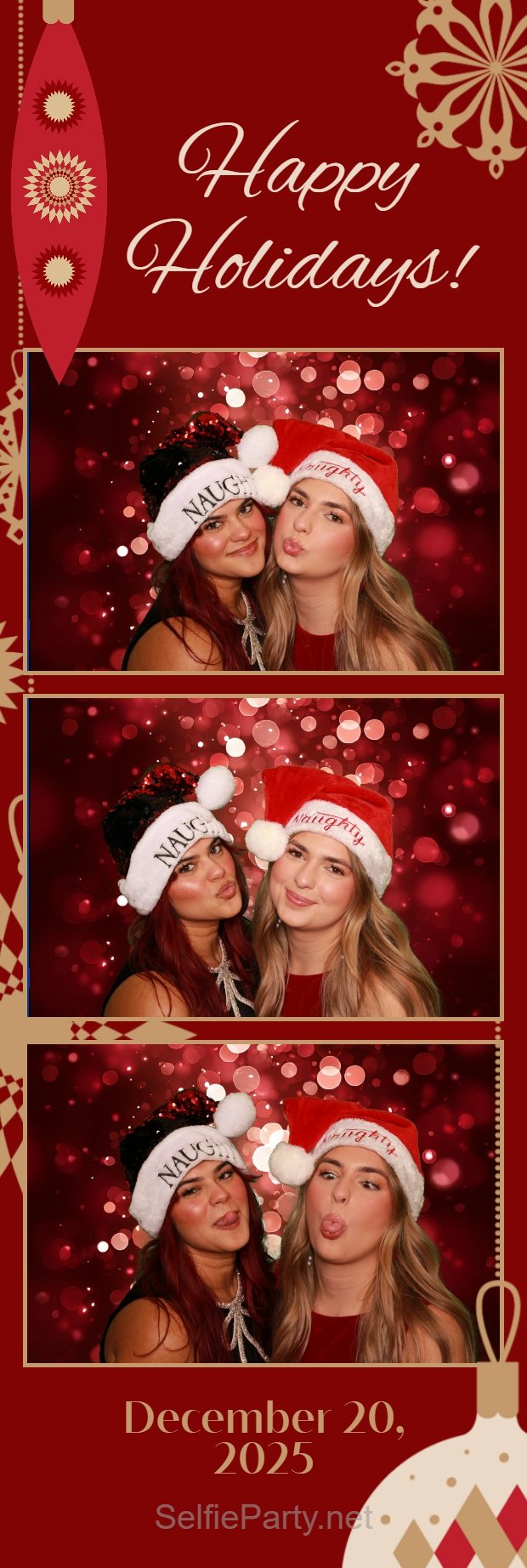 Christmas Party Photobooth Rental