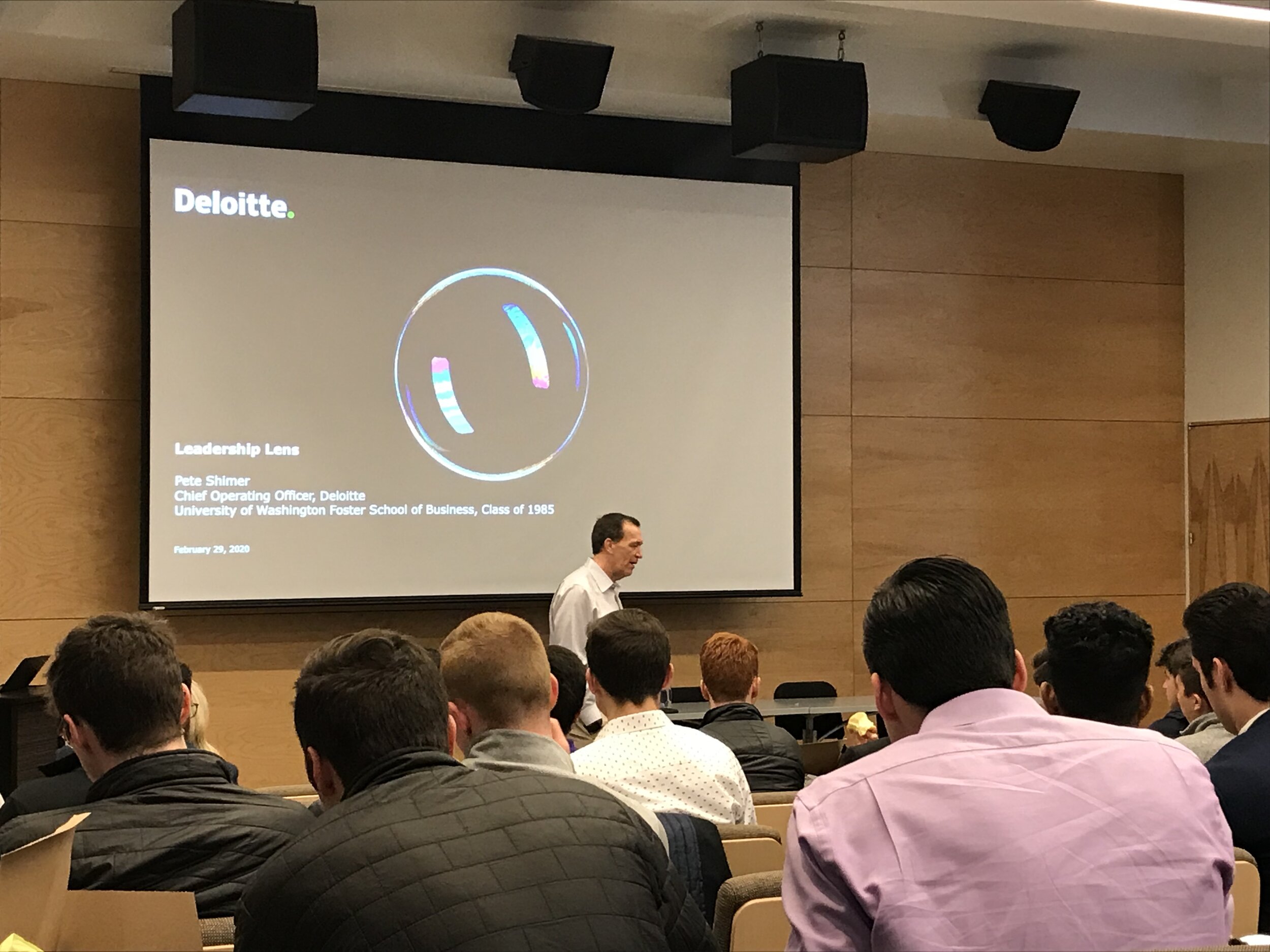 2020 Keynote Speaker Pete Shimer, COO of Deloitte