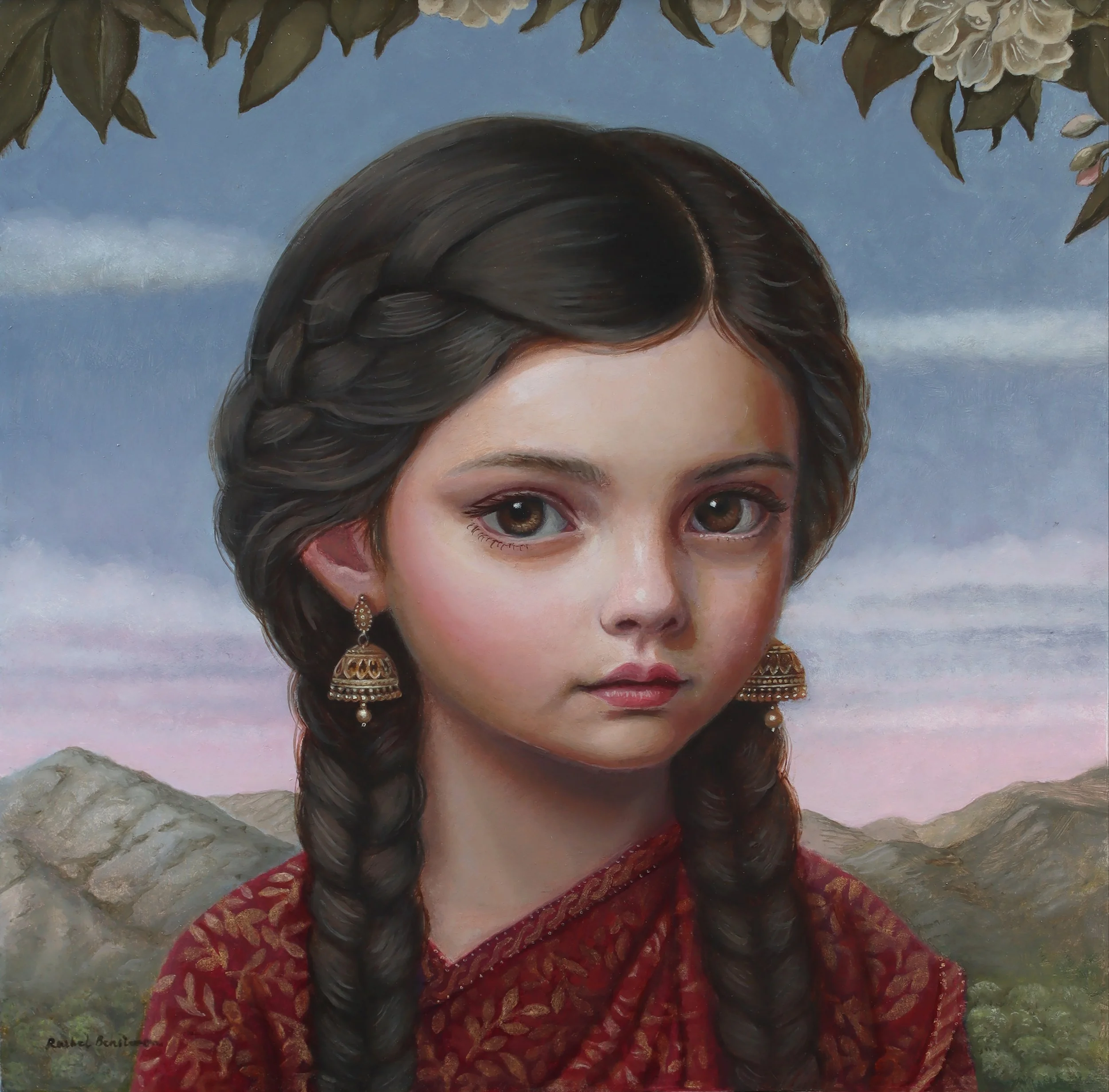Girl At The Threshold II