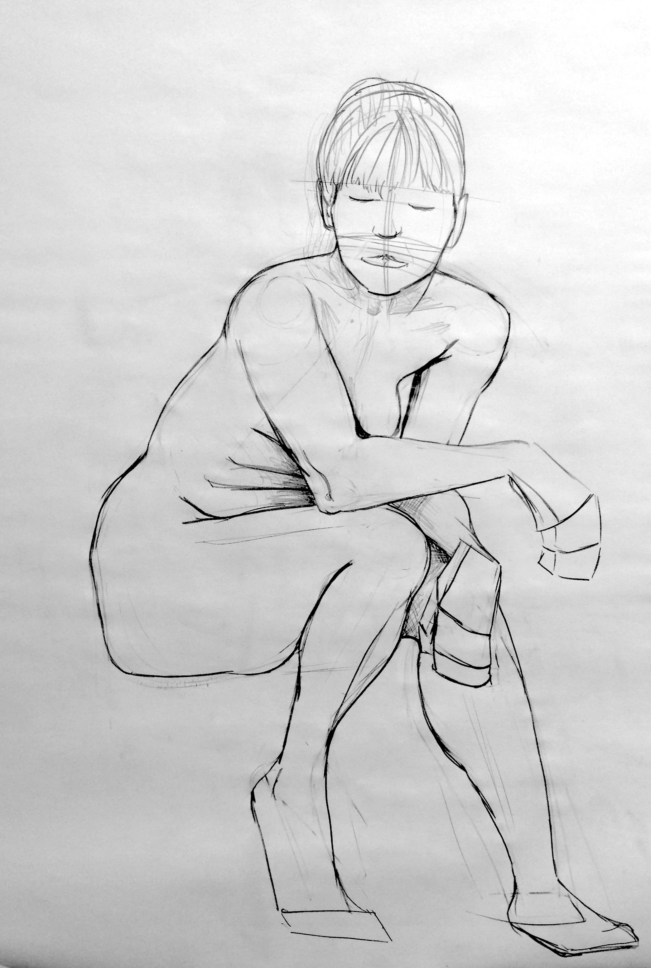 Maria V.1, 2014. Graphite on paper..jpg