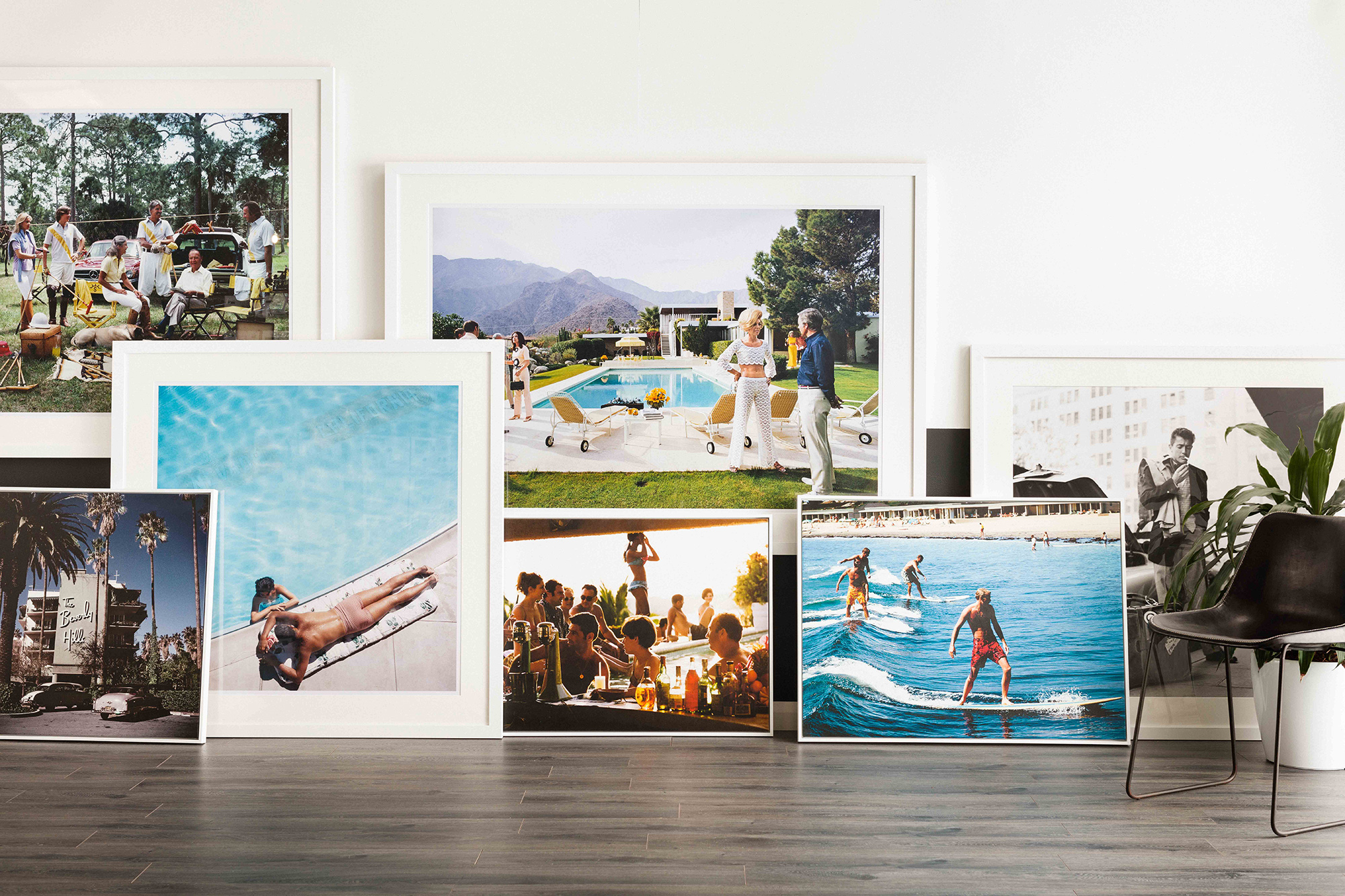 A range of Slim Aarons prints available through Coco Republic