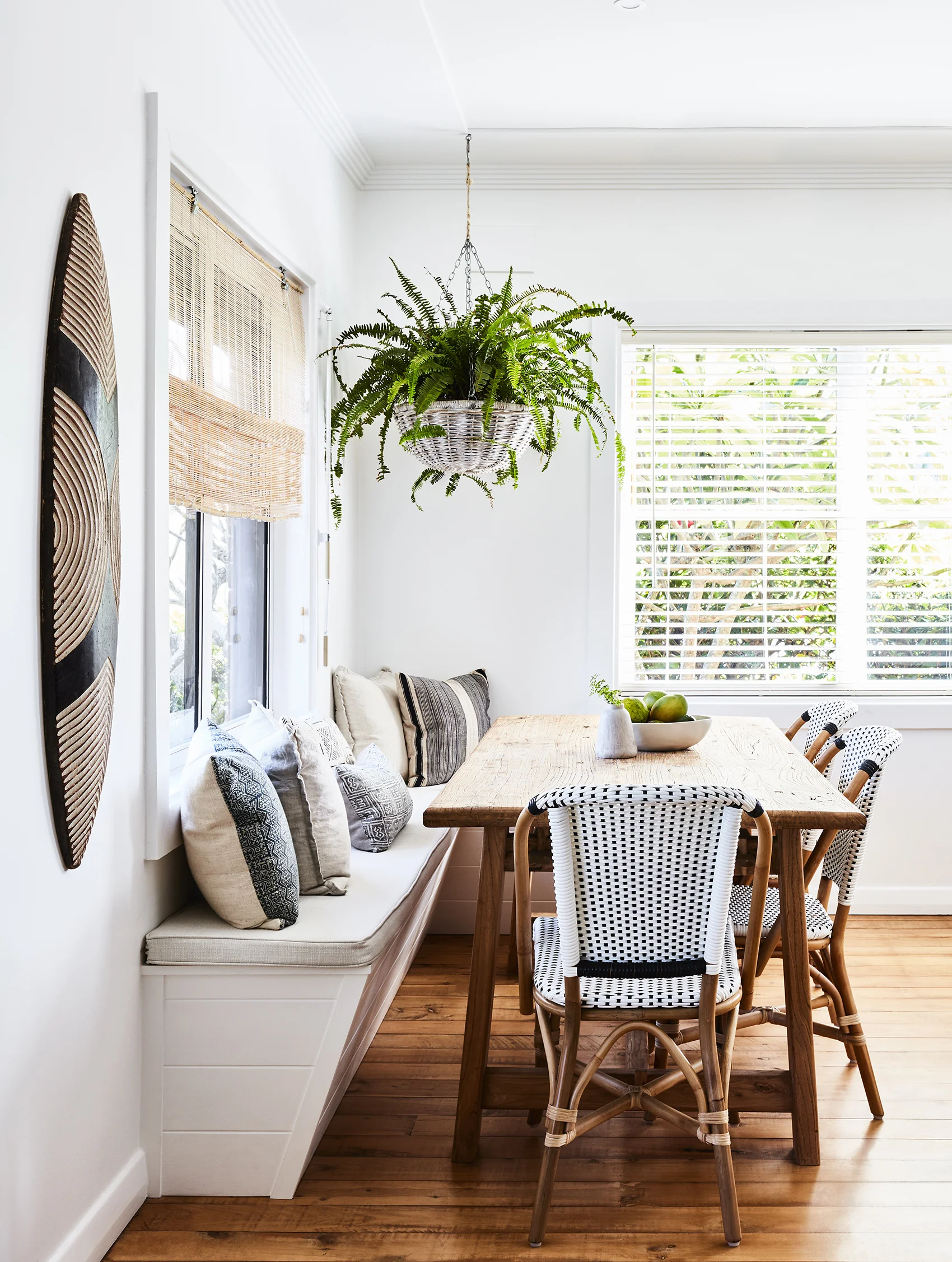Bistro chairs from Naturally Cane Photography Tanya Zouev / Styling Maddy Evennett