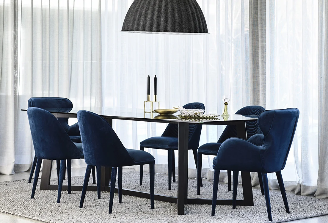 Daphne and Lucille chairs from GlobeWest