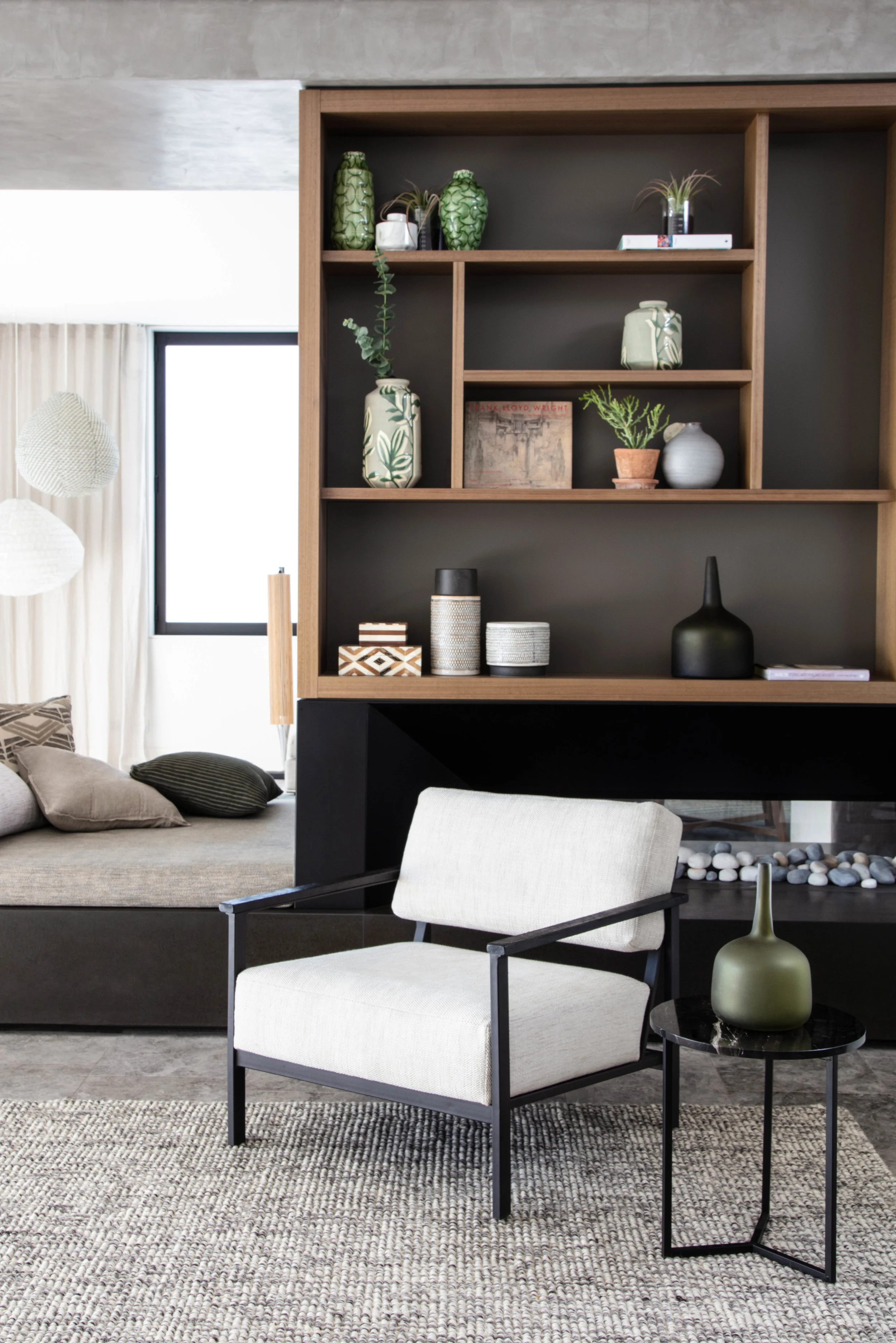 Pictured: Orlando designer chair and Union side table.