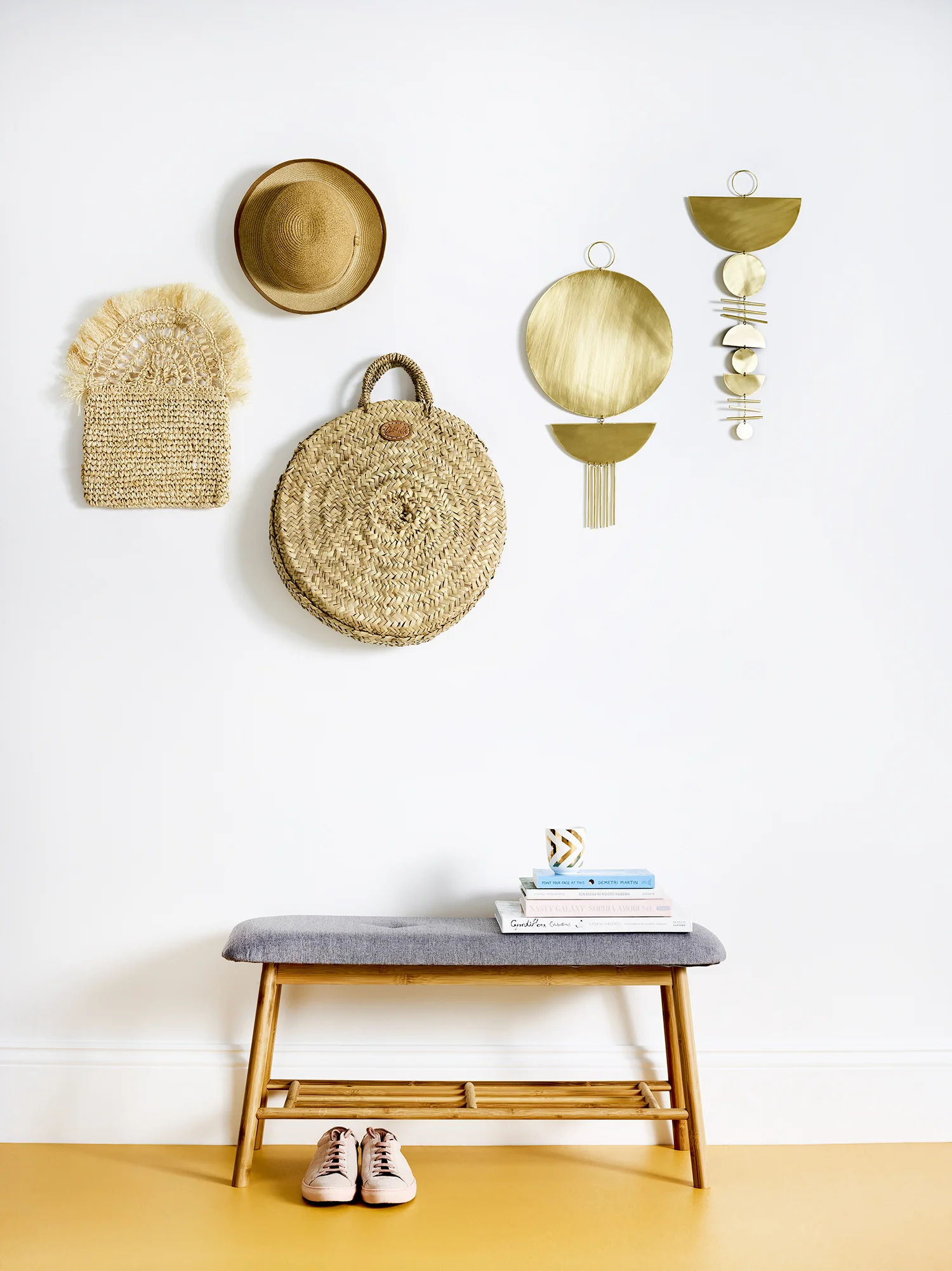 Eclipse and Phases wall hangings from Juno + Ace / Photography Tanya Zouev