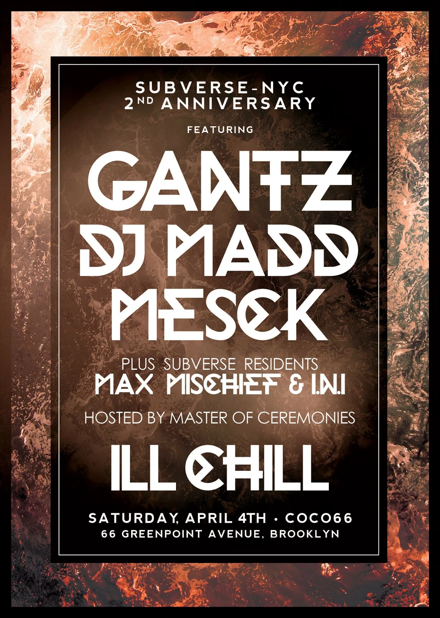 Subverse-NYC - Flyer Artwork