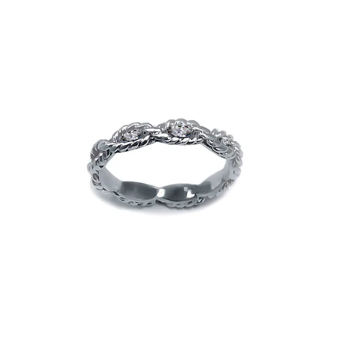 diamond wedding bands nautical themed