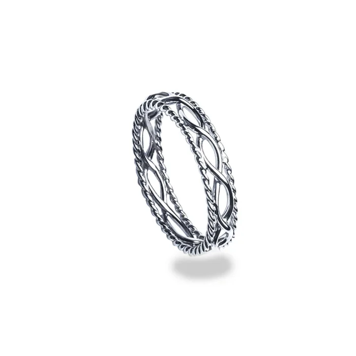 Hand Weaved Wedding Ring