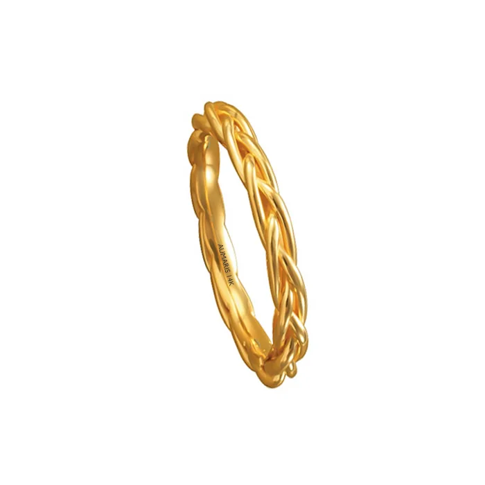 Hand Woven Sailor Gold Ring
