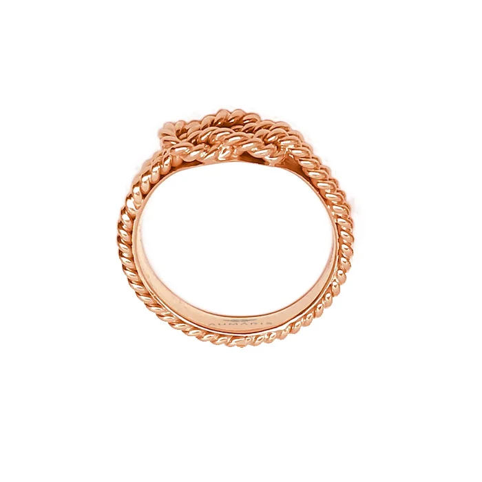 Celtic Knot Ring Rose Gold