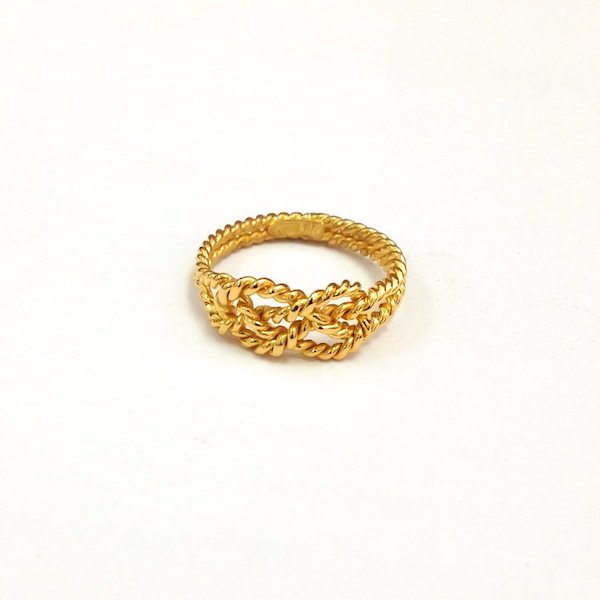 Love Knot Rings | Carrick Bend ring gold