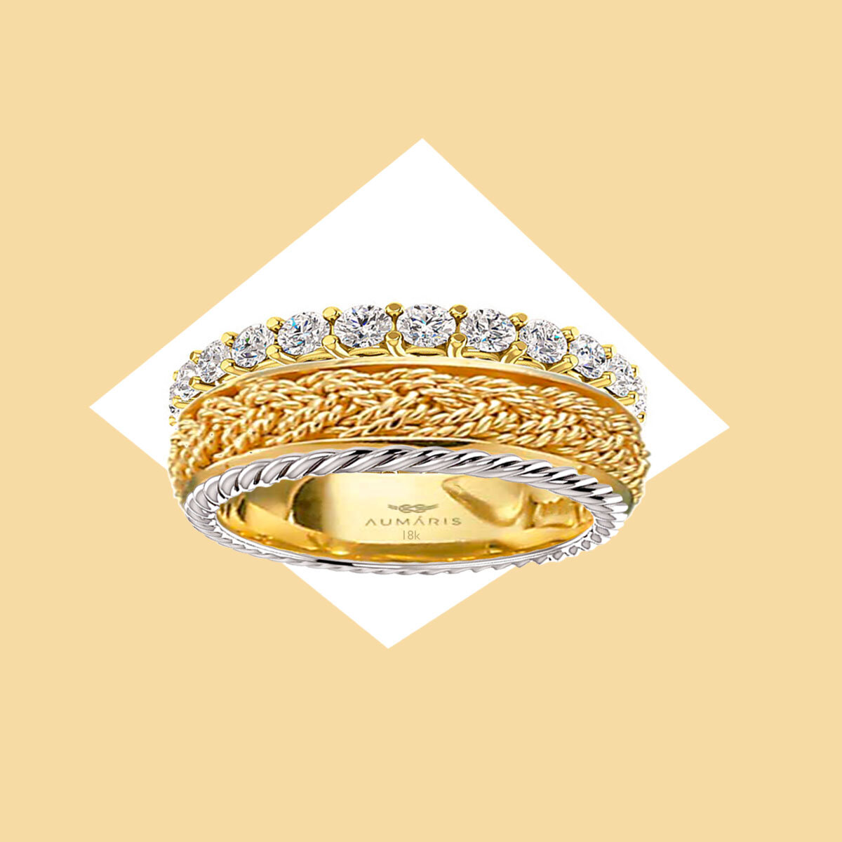 Turks head anniversary ring