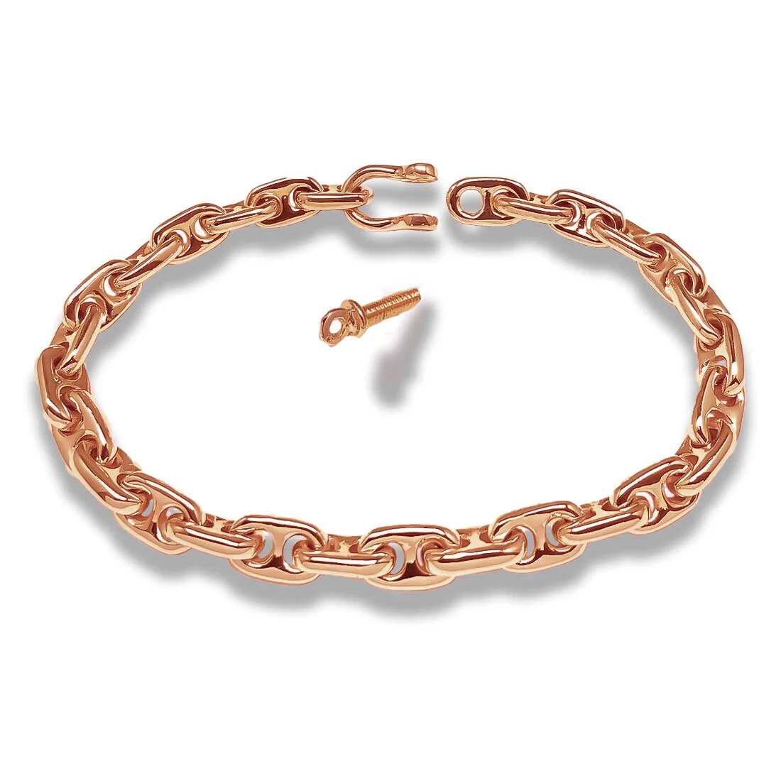 Anchor Chain Bracelets Gold Anchor Chain Nautical Gold Bracelets