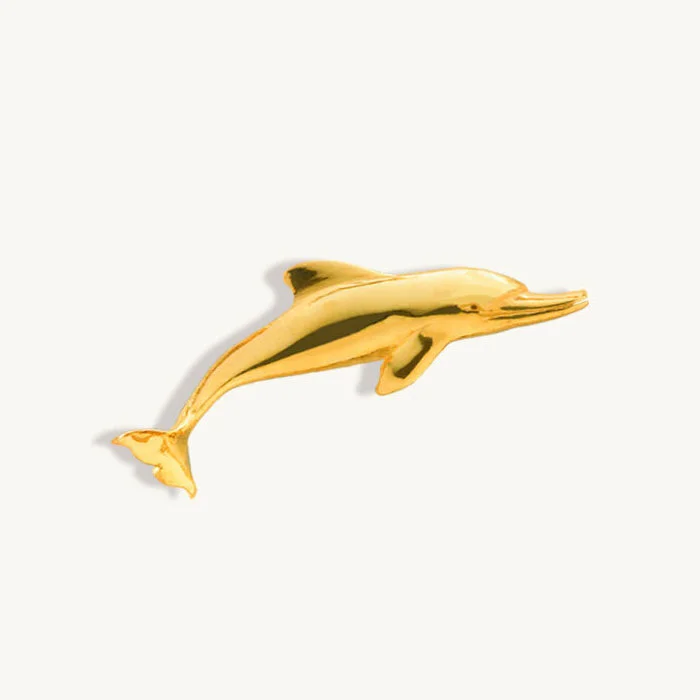 Gold Pendant Dolphin Jewellery Australia Gold Dolphin Pendant Gold