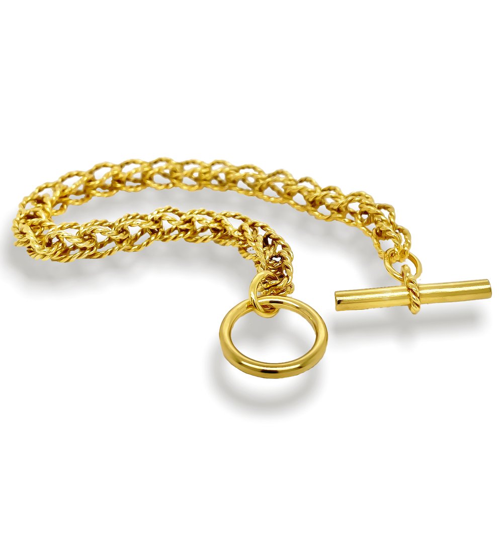 Nautical Gold Necklace - Gold Necklace - Nautical Jewelry - Aumaris Gold  Necklaces - Nautical Gold 