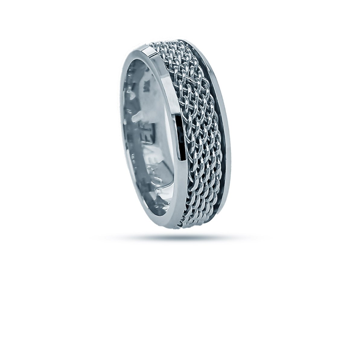 Platinum Ring - Mens Wedding Rings - Nautical Gold Jewelry - Jewelry ...
