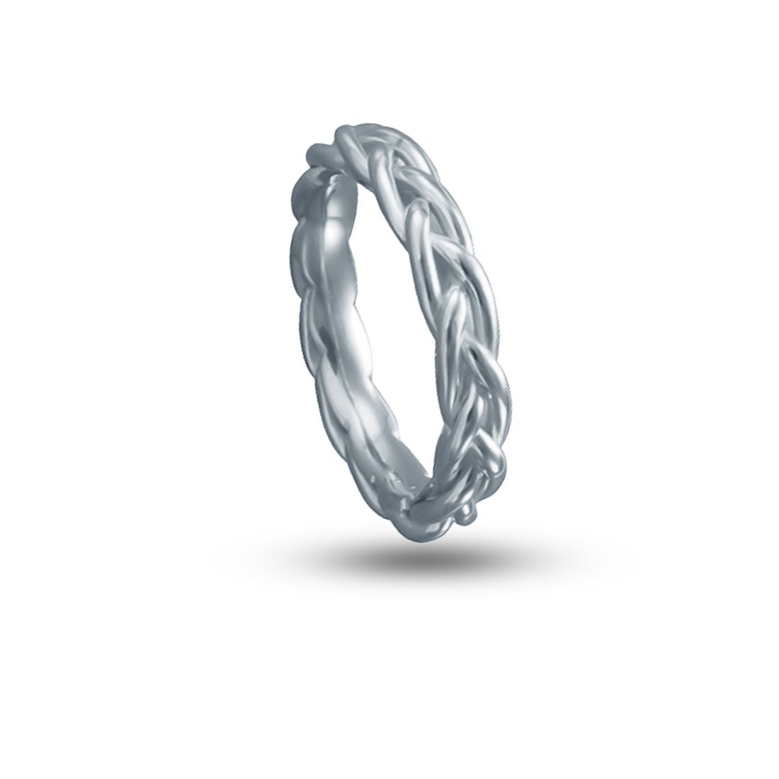 White Gold Narrow Ring