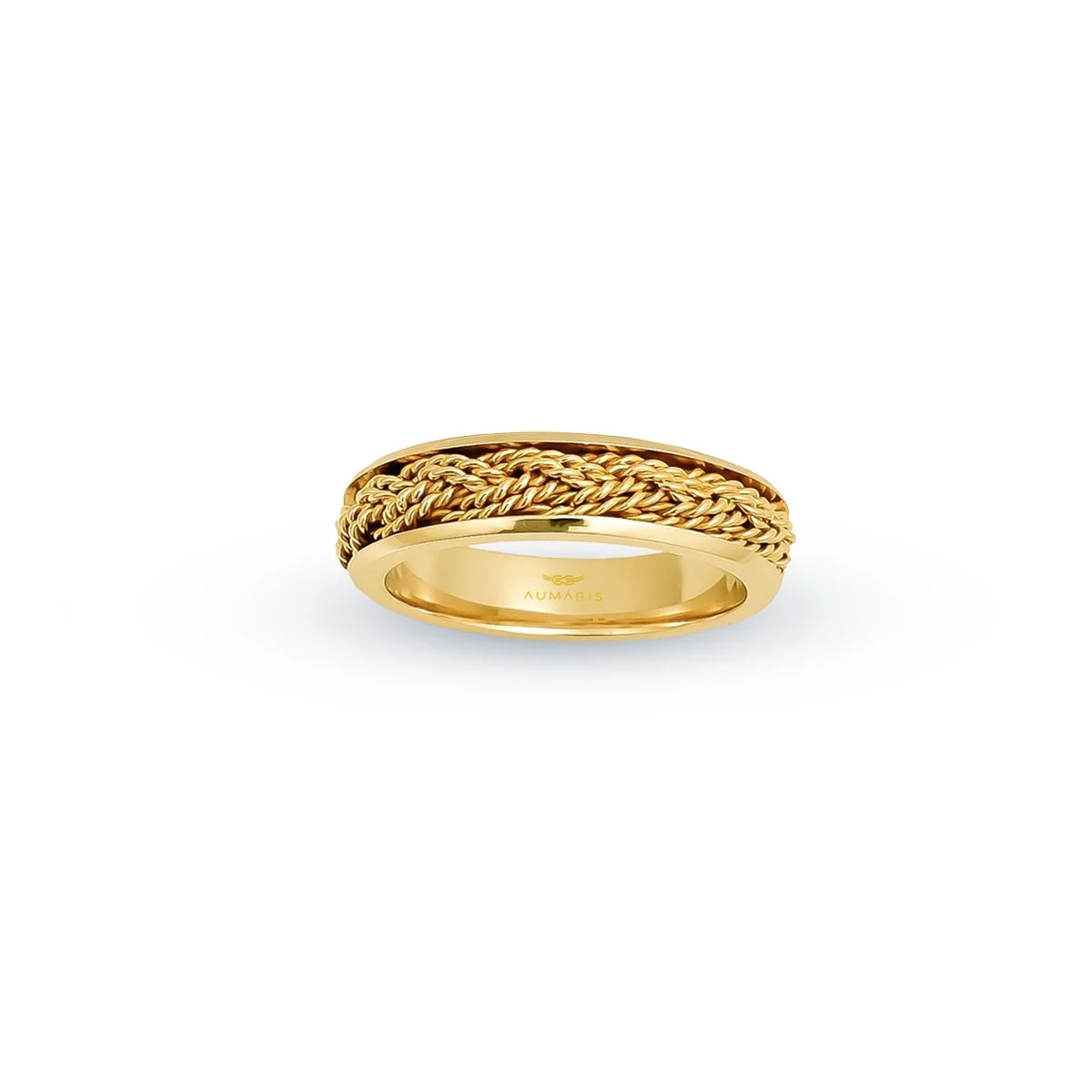 Small best Turk's head wedding ring for women
