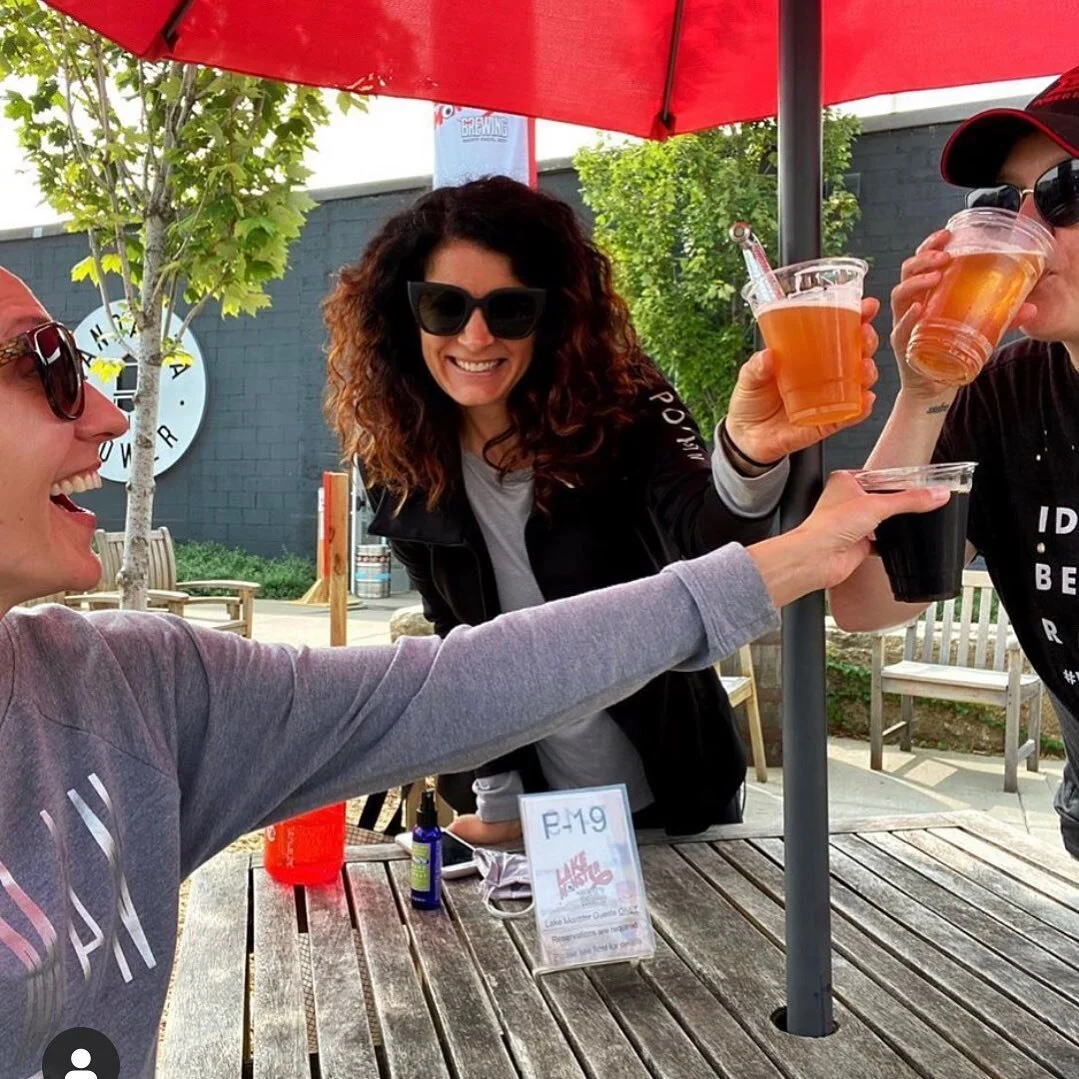 Grab your Quaranteam and lets have some F U N ! Only 2 more weekends left of Yoga on the @lakemonsterbrewing patio! If you&rsquo;ve been on the fence or are a regular and want to get in another class for the season, NOW is your chance!

These spots s